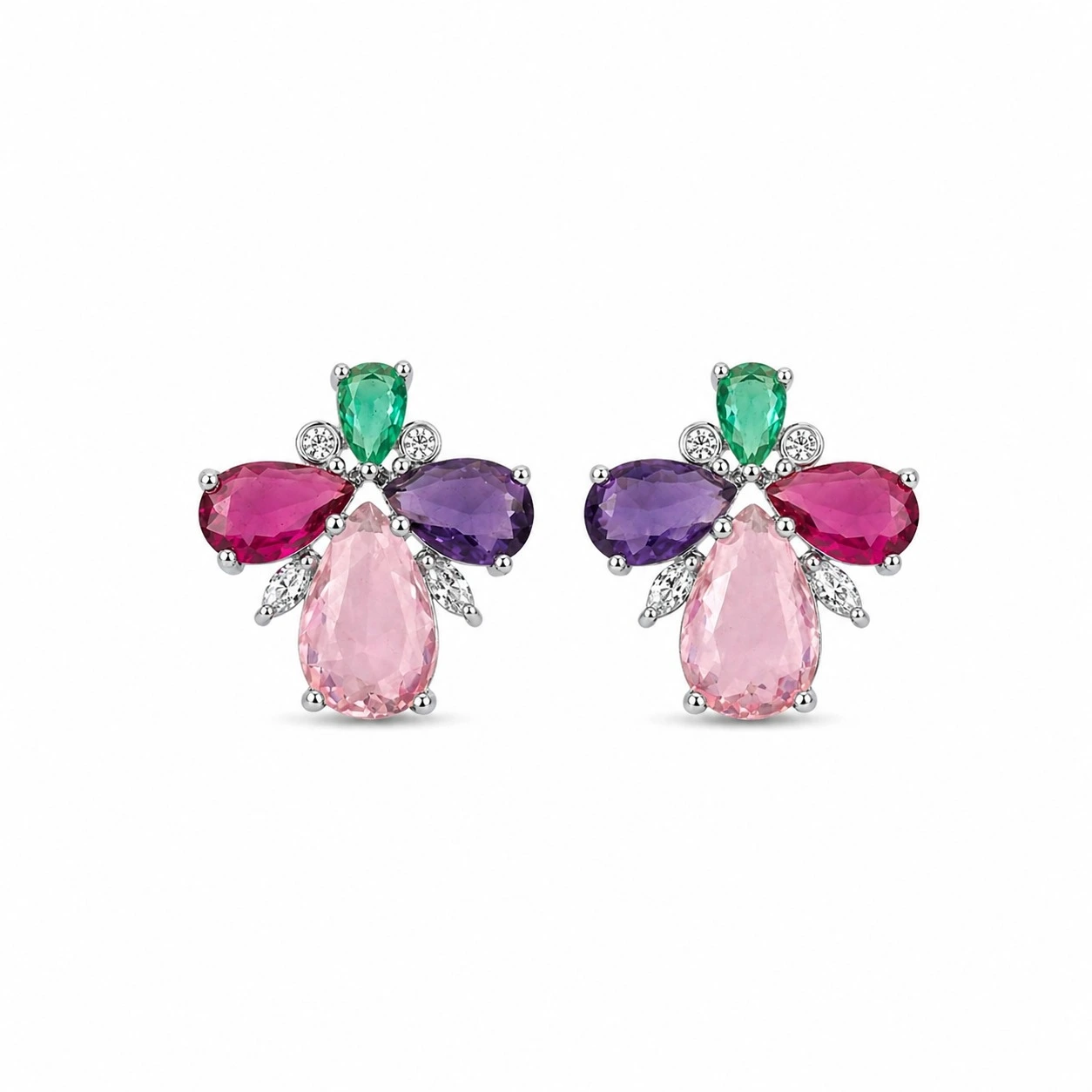 Brincos-Cluster-Multicolorido-Banho-Ouro-18k-ou-Platina_2_